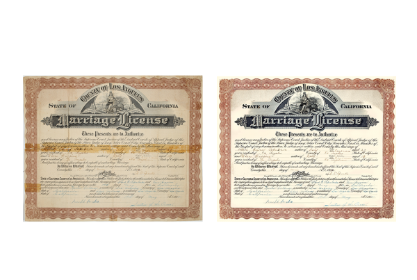 Document Repair by Roots Family History