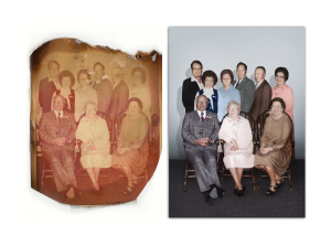 Torn and Faded photo fix by Roots Family History