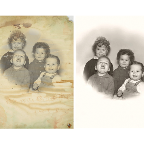 Color Damage Repair by Roots Family History